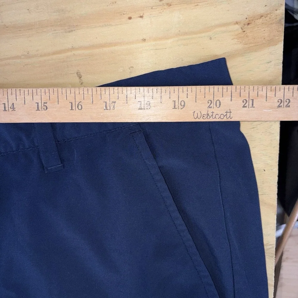 Adidas Men's 365 Golf Shorts Size 42 Navy Blue‎ Stretch Waistband
